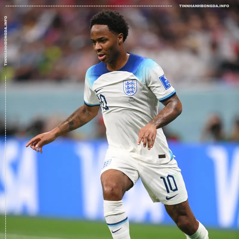 Theo sau là Raheem Sterling với 3 bàn thắng